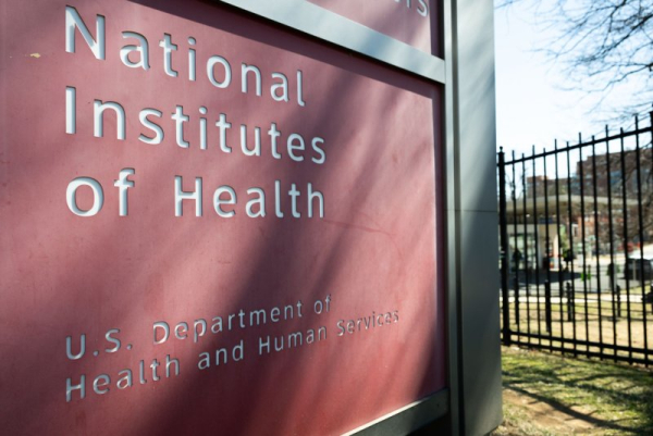 The National Institutes of Health (headquarters pictured in March in Bethesda, MD) said Tuesday more than 60% of the nearly 24,000 annual U.S. stillbirth cases 