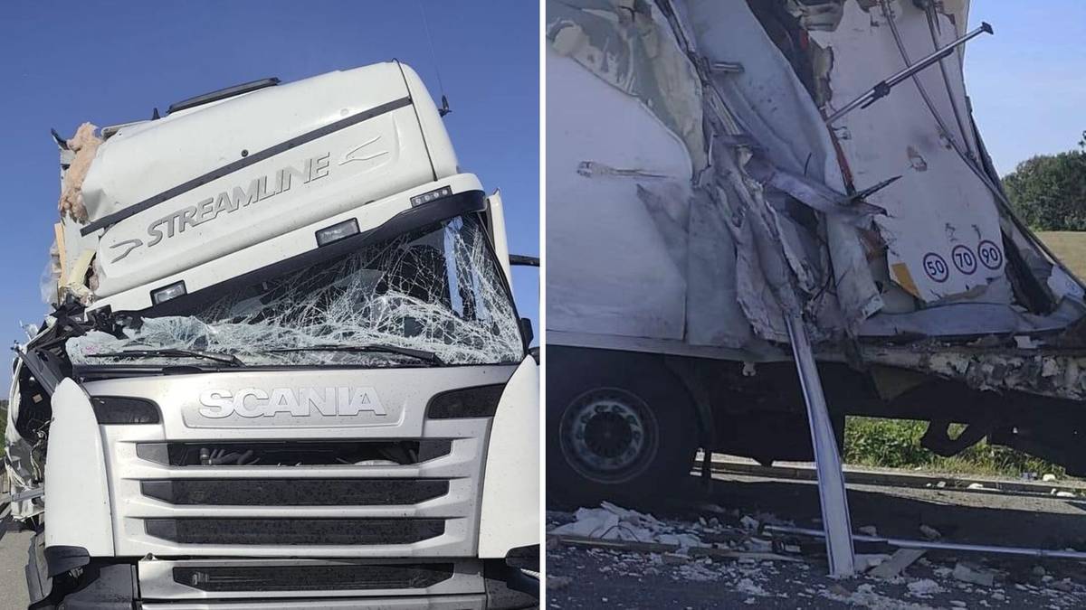 Wypadek na trasie S-61 w okolicach wsi Borki Tragiczny wypadek pod Ełkiem. Dwie osoby potrącone przez ciężarówkę.