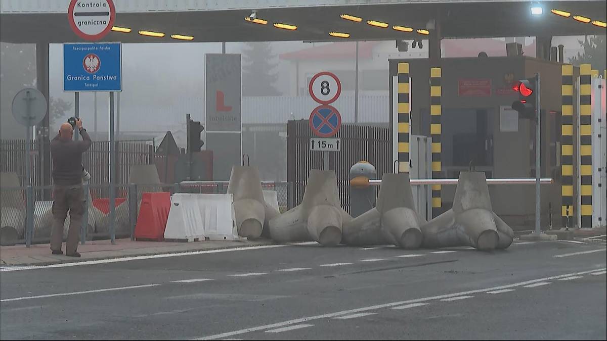 Zamknięte przejścia graniczne z Białorusią Przejścia graniczne z Białorusią zamknięte.