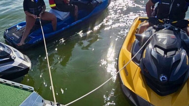 Straż Graniczna zatrzymała Polaków, którzy pływali po wodach rosyjskich. Pojechali na skuterach wodnych. Polacy nie zdawali sobie sprawy, że wjechali do Rosji. - INFBusiness