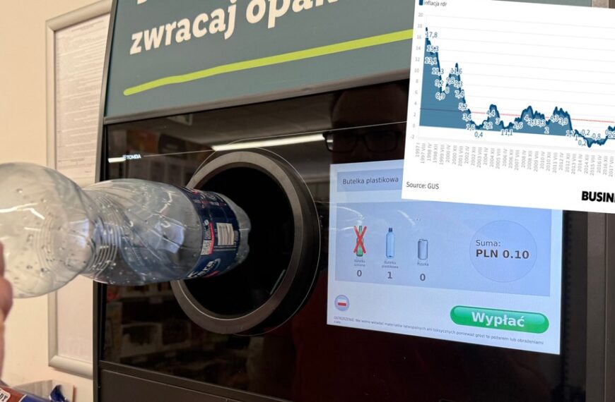 System kaucji zwrotnej będzie miał nieoczekiwany wpływ na inflację. Dwa czynniki