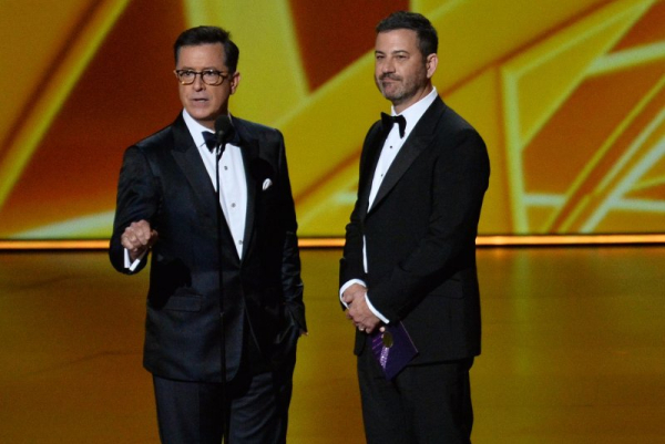 Kimmel i Colbert potępiają „potworne” morderstwo Charliego Kirka