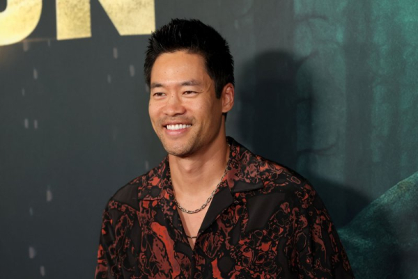 David Lim attends the premiere of 