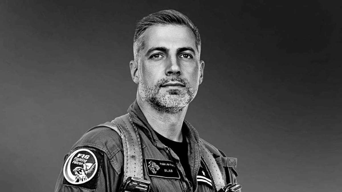 Pilot Maciej "Slab" Krakowian Pożegnanie Macieja