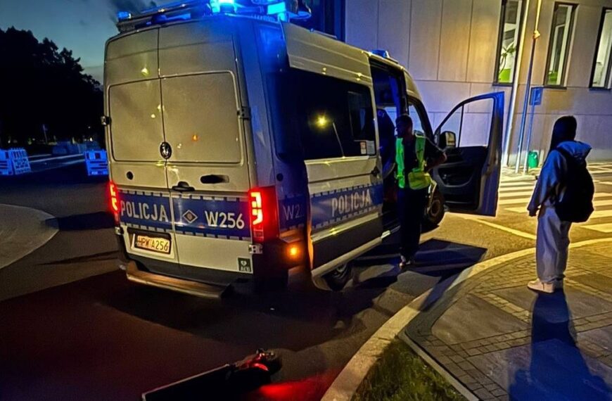90 km/h na skuterze. Pościg policyjny za 15-latkiem