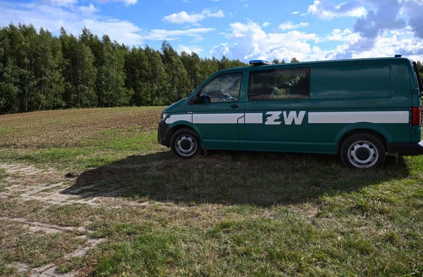 Operacja wojskowa na Lubelszczyźnie. Prawdopodobnie znaleziono szczątki pocisku