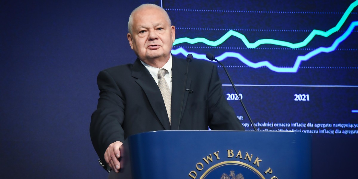 Prezes Narodowego Banku Polskiego Adam Glapiński