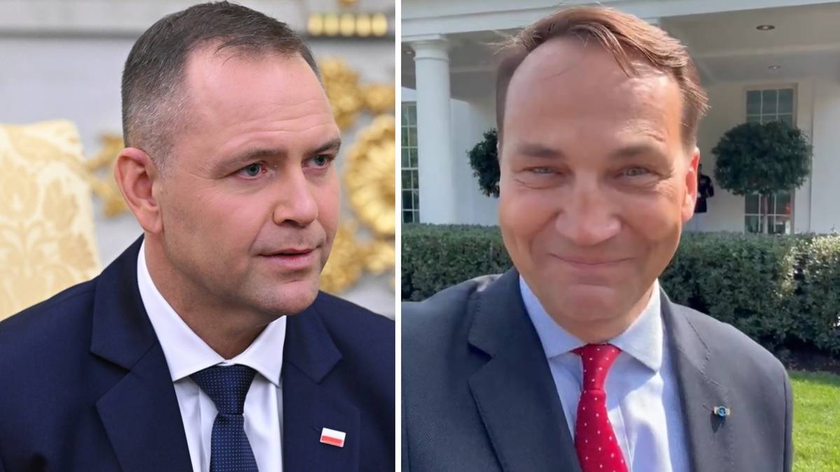 Między Nawrockim a Sikorskim iskrzy Pojedynek fotograficzny. Między Karolem Nawrockim a Radosławem Sikorskim iskrzy