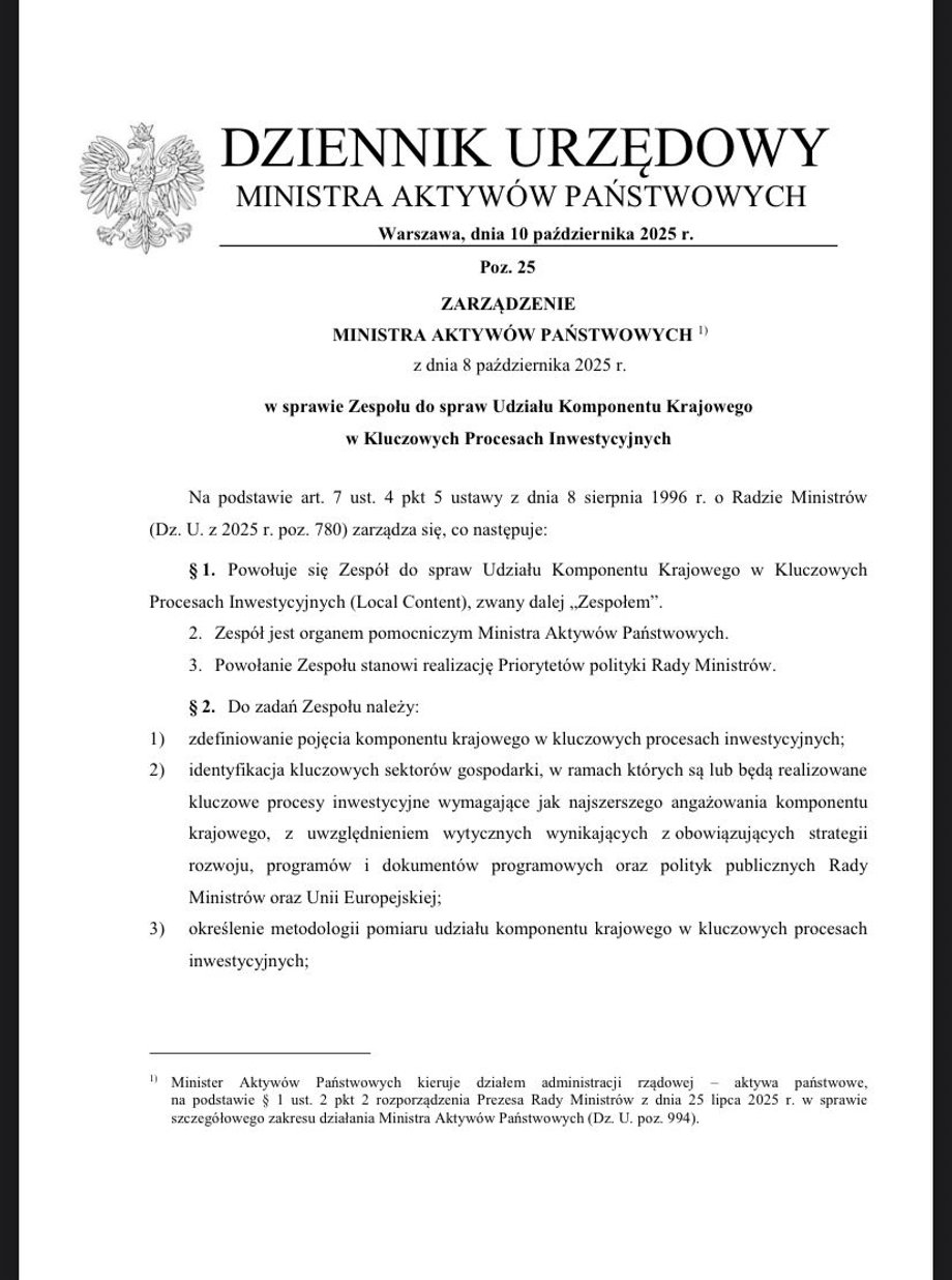 Blok jądrowy w Lubiatowie-Kopalinie, Centralny Węzeł Komunikacyjny, rozwój transportu szynowego, lokaty kapitałowe w sektorze morskim, włączając porty, rozbudowa oraz unowocześnienie sieci energetycznych — to domeny największych przedsięwzięć planowanych przez państwo polskie w nadchodzących latach. Dodatkowo, fundusze idą przykładowo na wznoszenie oraz modernizację szlaków drogowych, a także na — zdecentralizowane — inicjatywy w morskiej energetyce wiatrowej. Przewidywane gigantyczne nakłady finansowe stanowią kuszącą perspektywę dla krajowych przedsiębiorstw, w tym firm budowlanych. Czy rząd spełni ich oczekiwania? Zarządzenie ministra aktywów państwowych