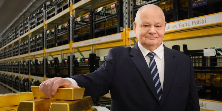 Glapiński sygnalizuje kontynuację nabywania kruszcu przez Bank Centralny. - INFBusiness