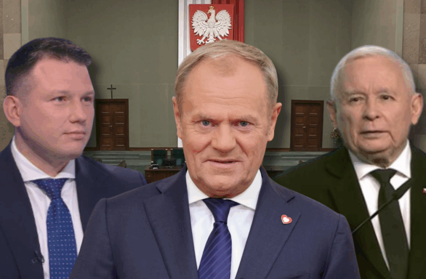 Cztery formacje w tyle. Najnowsze badanie preferencji partyjnych