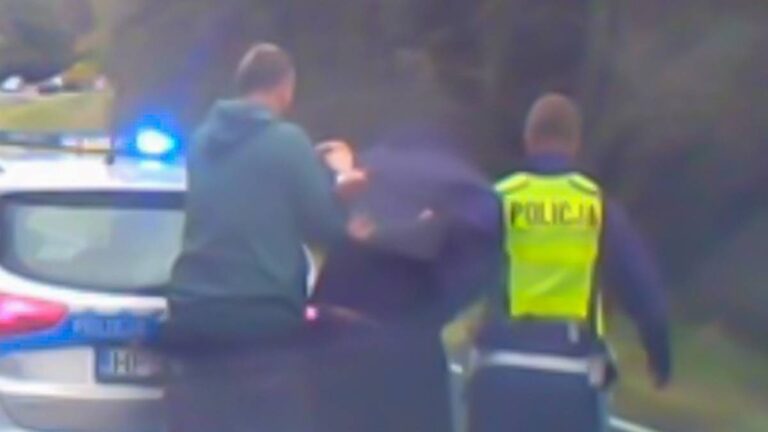 Uciekł przed policją korytarzem ratunkowym. Kierowca stanie przed sądem. - INFBusiness