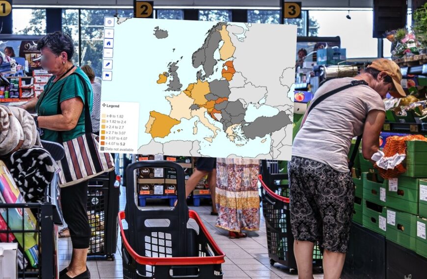 Ceny w krajach strefy euro. To tam ceny rosną najbardziej.