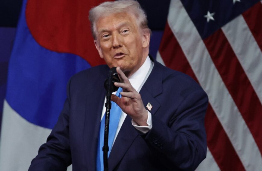 Trump ogłasza przełom w negocjacjach handlowych z Koreą Południową. „Wspaniałe spotkanie”