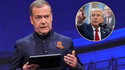 Donald Trump uderza Dmitrija Miedwiediewa. Jest odpowiedź
