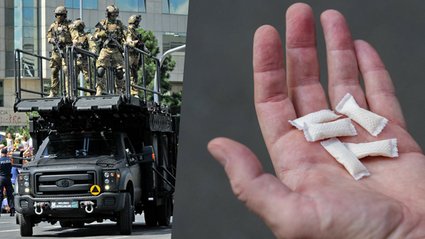 Jednostka GROM broni saszetek nikotynowych.