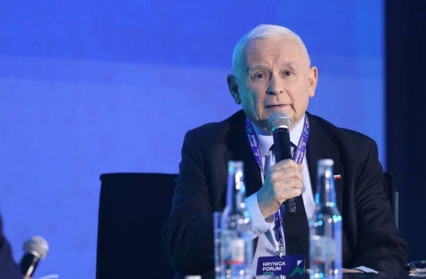 PiS Leader on Perils Facing Poland. Highlights Two Potential Paths.