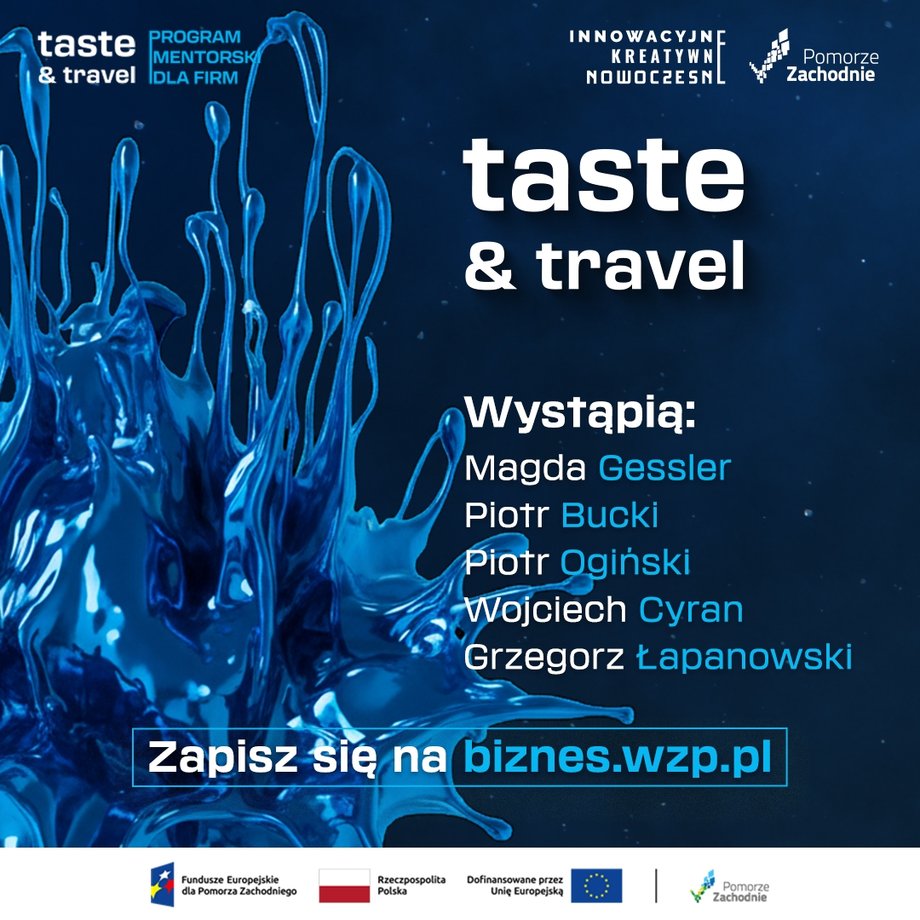 Zbliża się kluczowe wydarzenie tej jesieni dla każdego, kto prowadzi biznes w branży gastronomicznej, hotelarskiej lub turystyce! „Taste&Travel” to nie tylko kolejna konferencja, ale intensywny dzień wypełniony strategiami, nowościami i gotowymi do zastosowania rozwiązaniami, które bezpośrednio przełożą się na powiększenie przychodów i przywiązanie klientów z sektora lokalnych MMŚP. Magda Gessler, Piotr Ogiński i Grzegorz Łapanowski gotują w Zachodniopomorskiem - INFBusiness