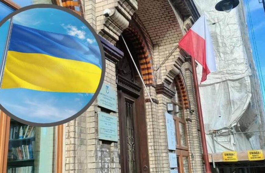 Następny problem z flagą w tle. Reakcja ukraińskiego ambasadora.