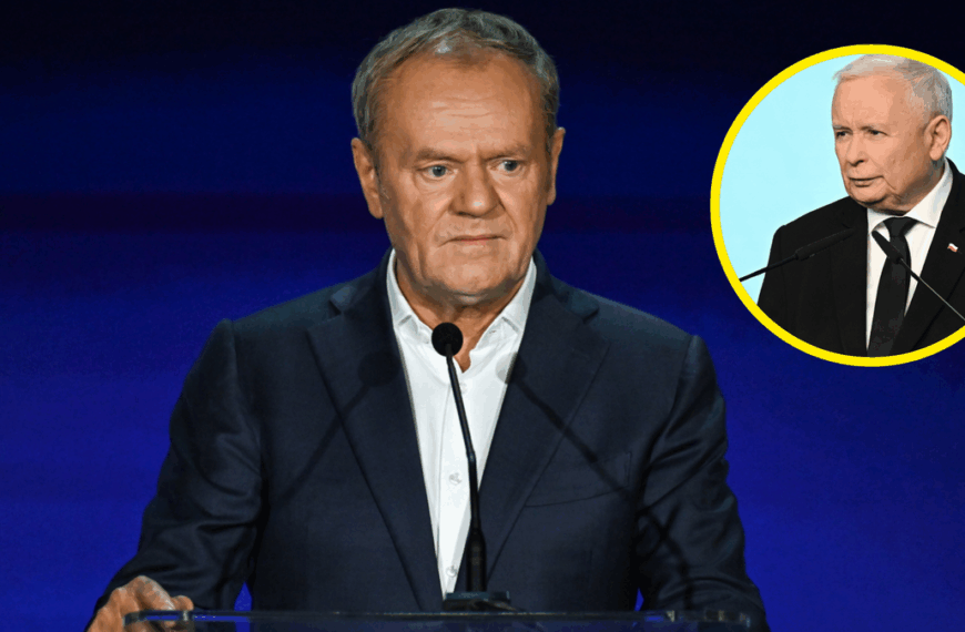 Napad na biuro Platformy, Tusk ostro oskarża Kaczyńskiego. „Żoliborski piroman”