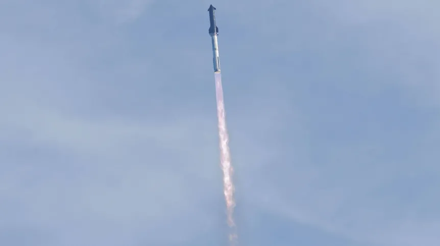 USA: Pomyślny sprawdzian Starship przed misjami księżycowymi i marsjańskimi.