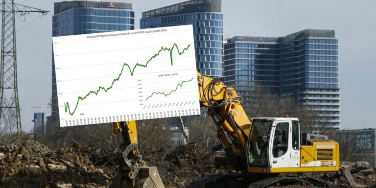 Indeks predykcyjny koniunktury, kalkulowany przez Biuro Inwestycji i Cykli Ekonomicznych (BIEC), zyskał na wartości w październiku 2025. Jedynie notowania z parkietu giełdowego demonstrują od przeszło roku jasne trendy zwyżkowe. To wskazuje na rozwój ekonomiczny, lecz bez znacznego przyśpieszenia. Polski wzrost gospodarczy z "powolnym odbiciem". Nadal nie widać istotnej zmiany. - INFBusiness