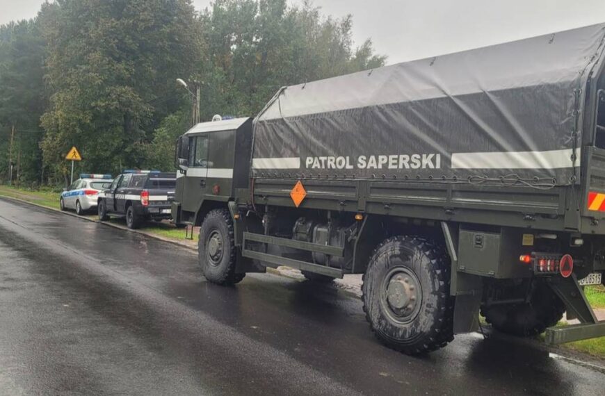 Sekretne odkrycie w domu w regionie Wielkopolski. Armia w akcji.