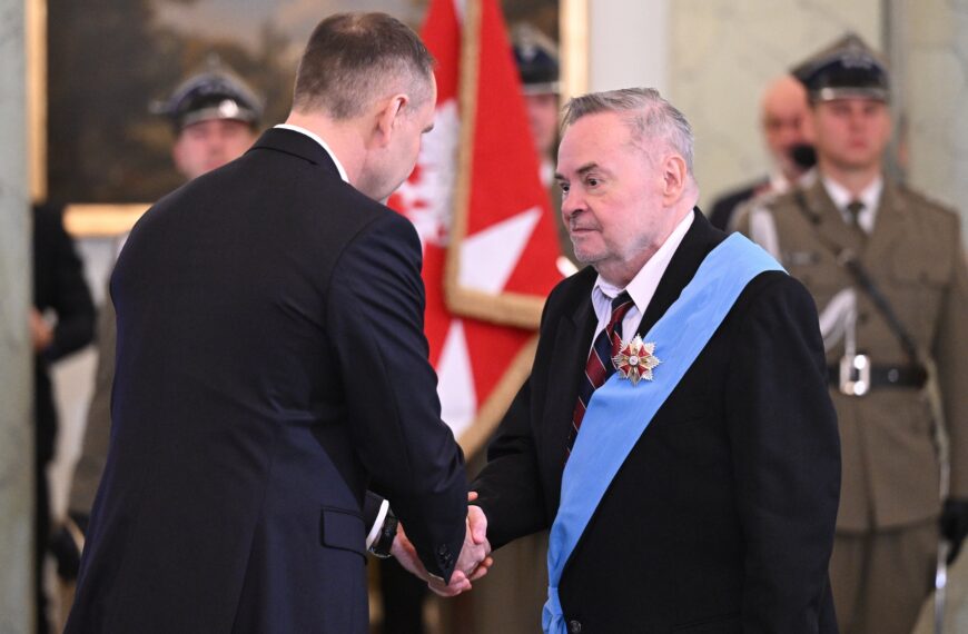 Andrzej Poczobut, Waldemar Łysiak, Andrzej Poczobut, Sławosz Uznański-Wiśniewski i Adam Woronowicz uhonorowani…