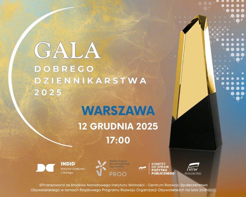 Wyróżnienie "Dobry Dziennikarz" 2025. Publicyści z "Rzeczpospolitej" wśród nominowanych do prestiżowej nagrody. - INFBusiness