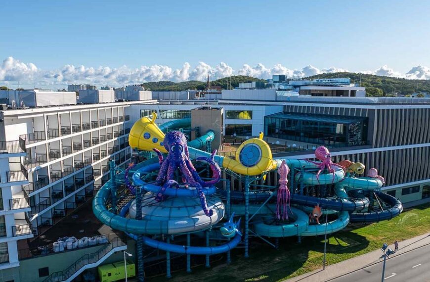 Aqua Resort Międzyzdroje – świeża perła polskiego morza. Wypoczynek, wodne szaleństwo, odnowa…