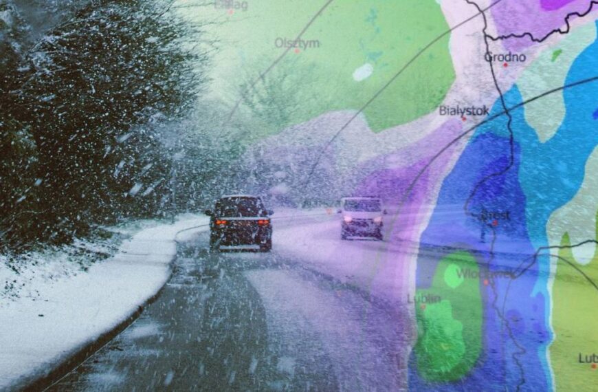 Nadciąga kolejna fala zimna. Alarm dla dwóch obszarów.