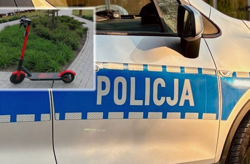Nastolatek na hulajnodze wywołał kolizję. Wyrok sędziego był surowy.