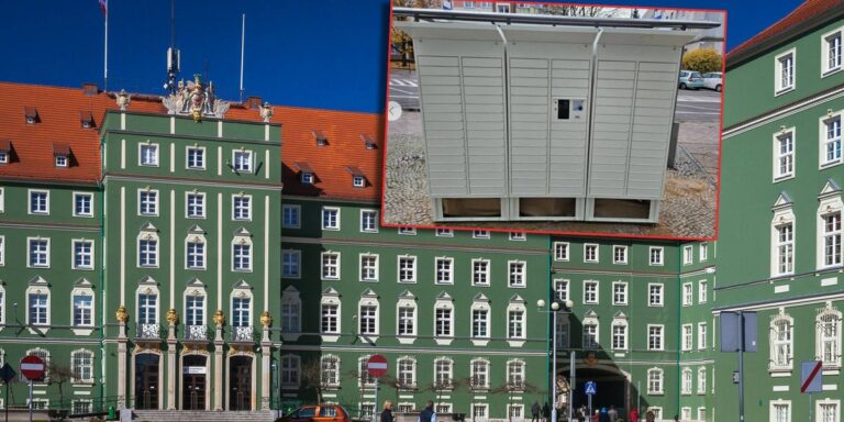 Przy siedzibie magistratu w Szczecinie zainstalowano "urzędomat". "To samoobsługowe urządzenie, które niebawem umożliwi sprawny i komfortowy odbiór pism" — informują przedstawiciele władz miejskich. Szczecin ma pierwszy automat urzędowy. - INFBusiness