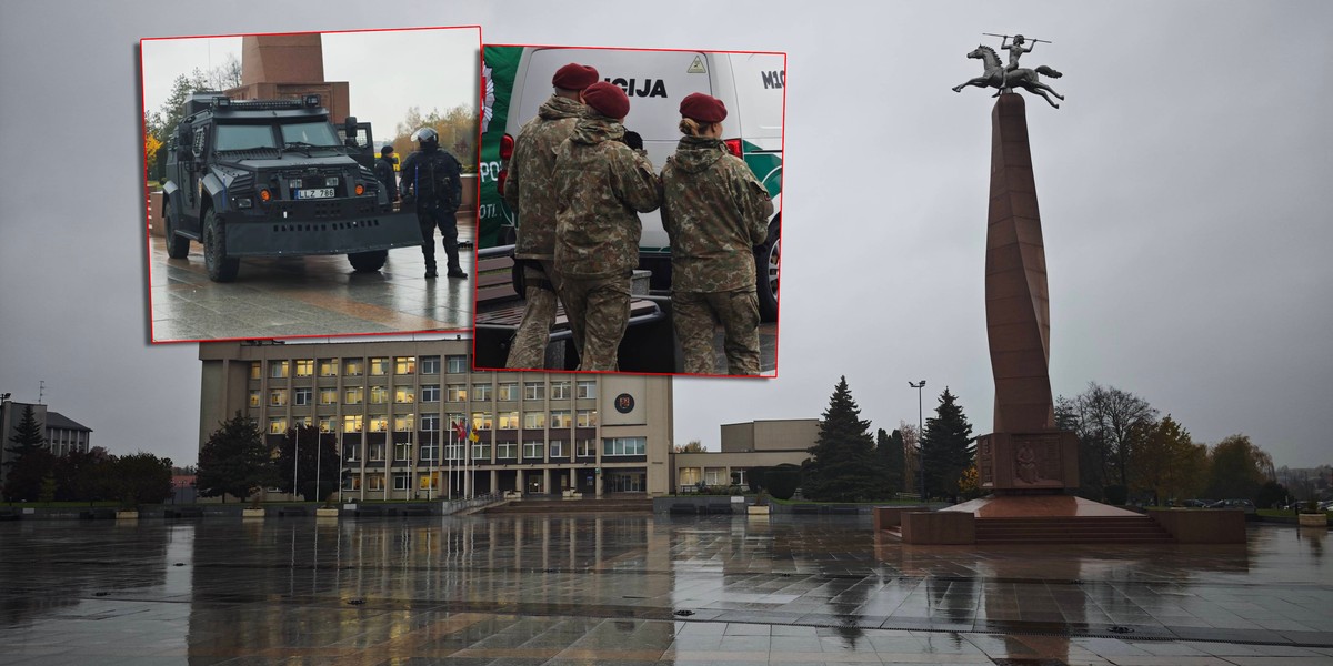 Centrum miasta Mariampol 