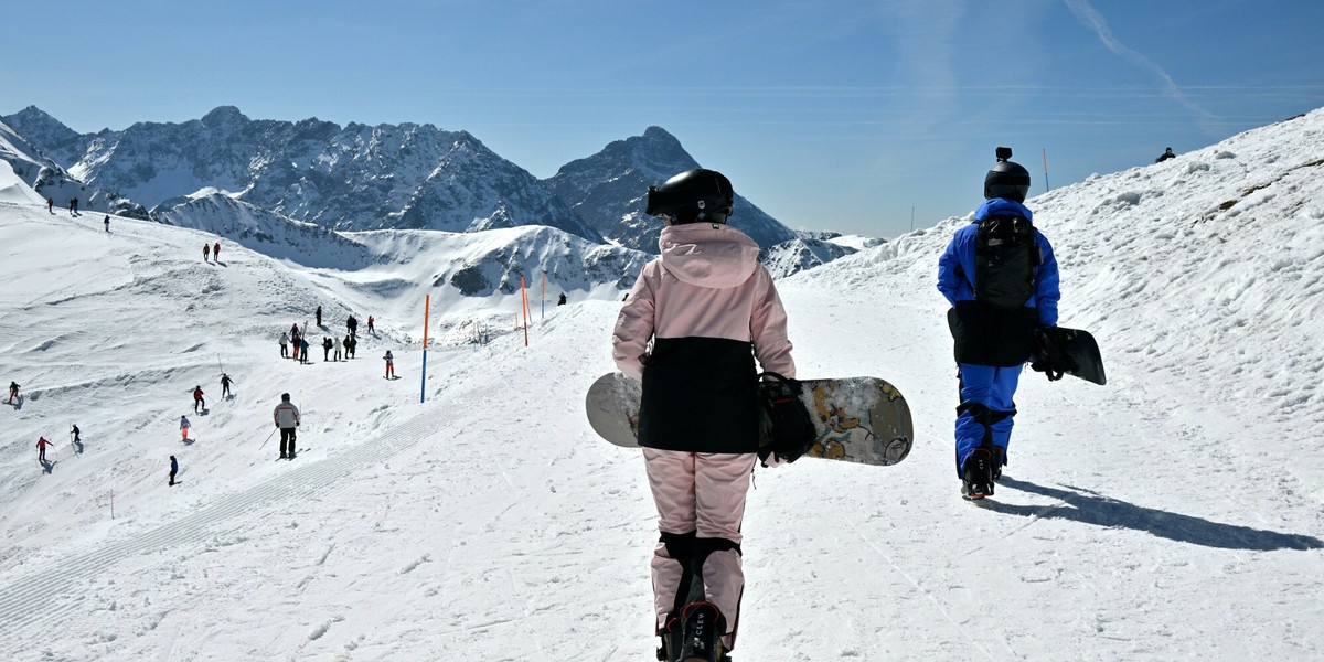 Zima na Kasprowym Wierchu