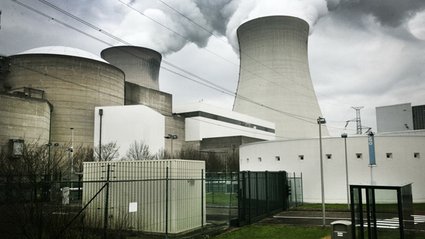 Drony nad elektrownią jądrową w Belgii