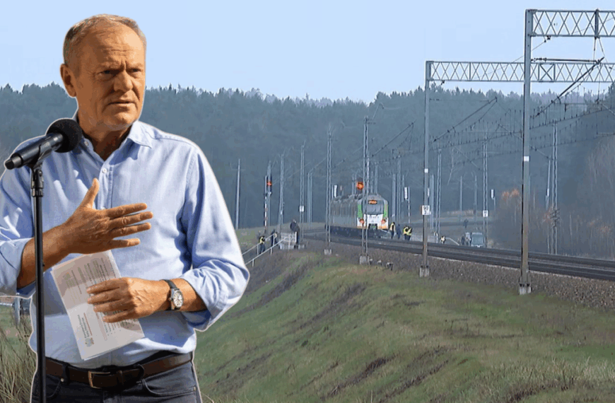 Sabotaż na szlakach w Życzynie? Premier rozważa taką ewentualność.