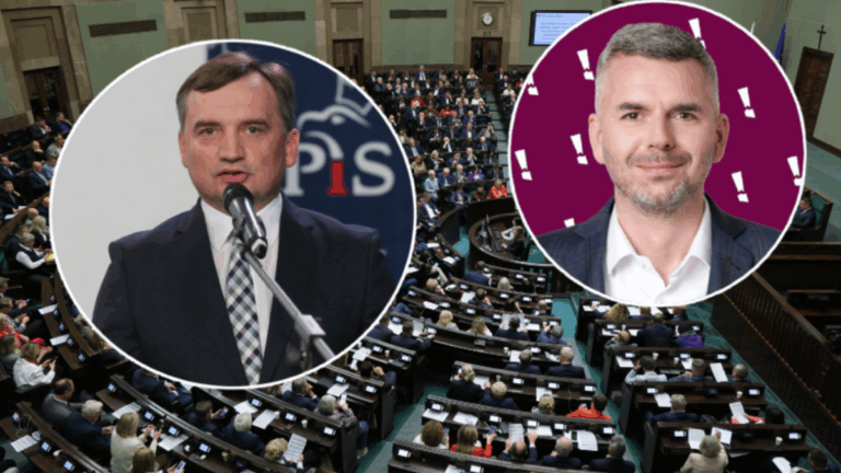 - Nie sądzę, aby czynienie ze Zbigniewa Ziobry ofiary przyniosło korzyść sprawie - powiedział w wywiadzie dla polsatnews.pl parlamentarzysta Partii Razem Maciej Konieczny. Podczas piątkowego głosowania w sprawie uchylenia immunitetu Ziobrze i jego tymczasowego uwięzienia, członkowie formacji wyjęli karty, odmawiając udziału w głosowaniu w kwestii aresztowania polityka PiS. Karty pokazane w czasie głosowania. Wyjaśnienia posła partii Razem. - INFBusiness