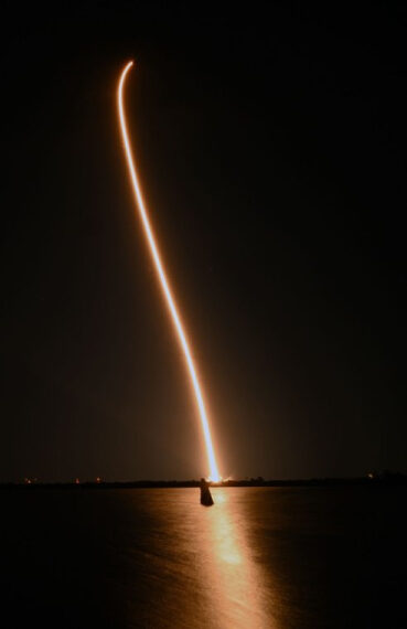 Start rakiety Starlink firmy SpaceX pobił rekord kosmodromu na Florydzie