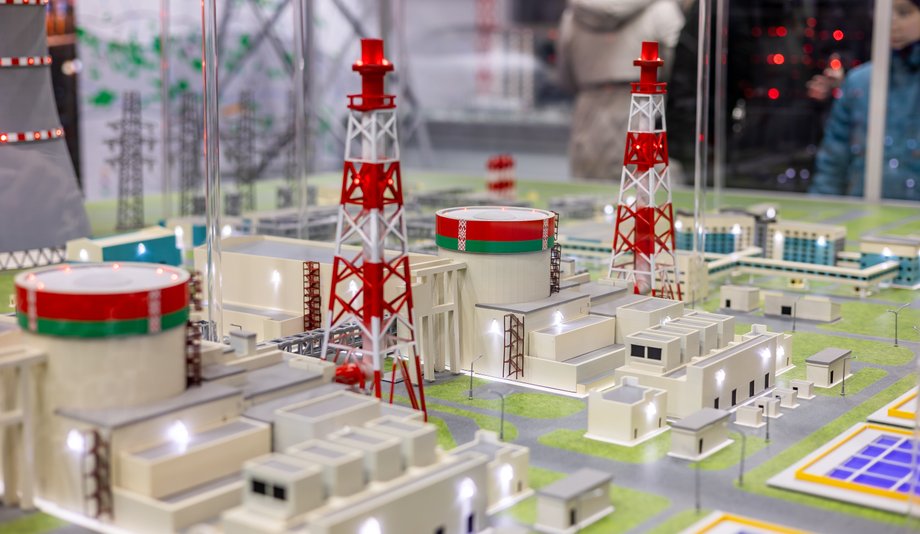 Model elektrowni jądrowej