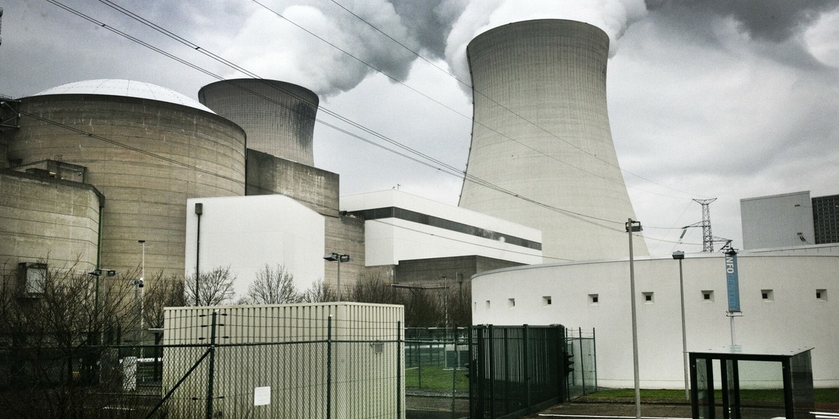 Elektrownia Doel w Belgii 