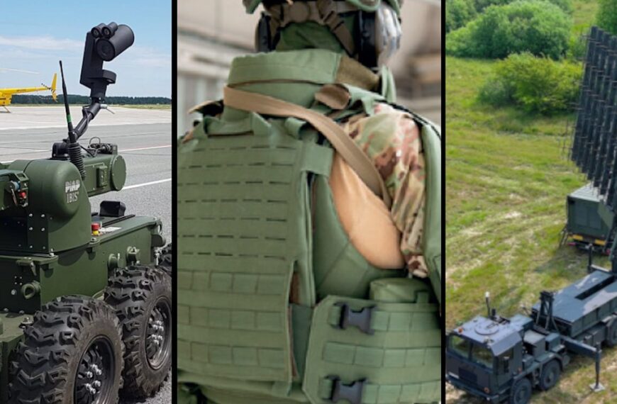 Polskie przedsiębiorstwa zbroją armię. Wśród nich: roboty, systemy radarowe, bezzałogowce [FOTOGRAFIE]