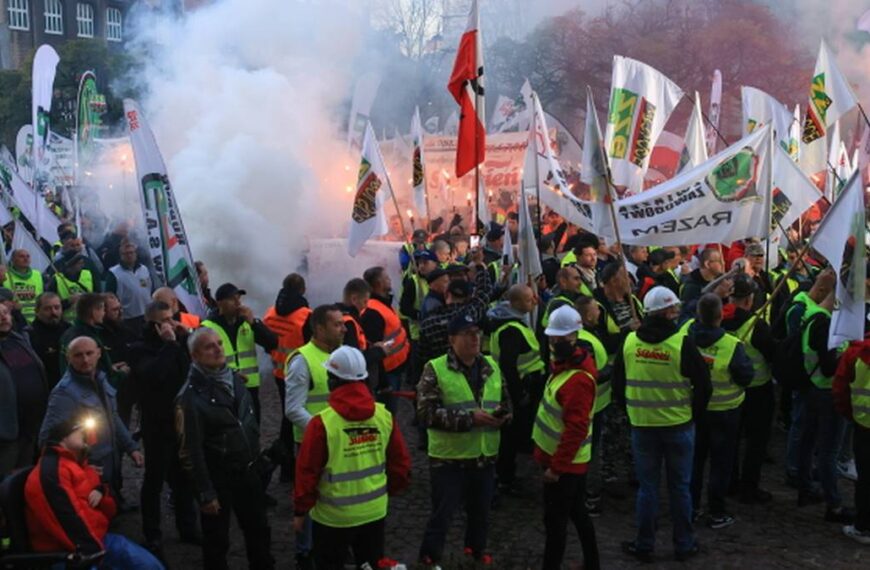 Katowice: Strajk przeciw „Zielonemu Porządkowi”.