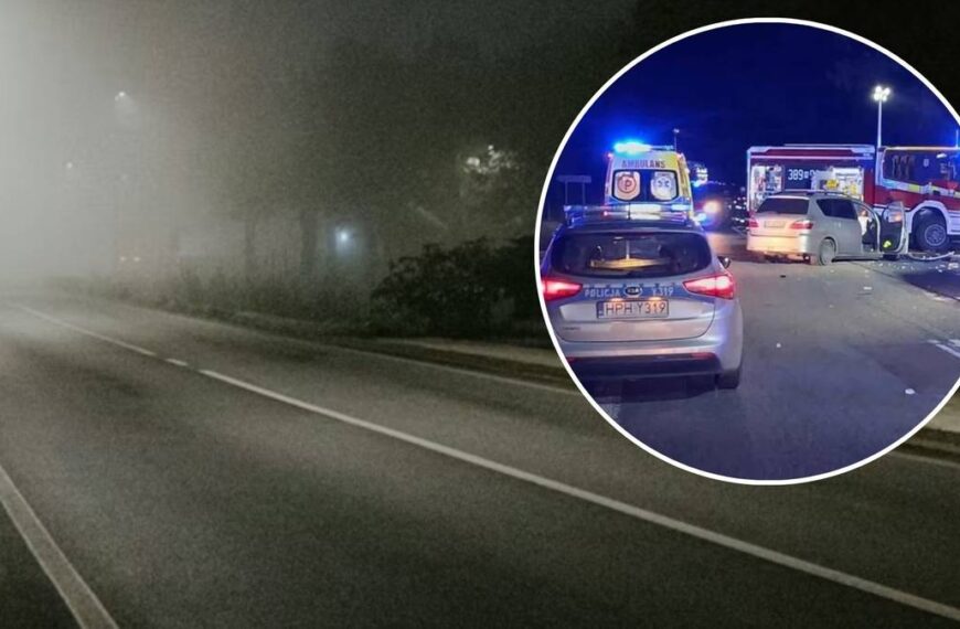 Wypadek pod Siedlcami, siedmioro rannych w szpitalu. Policja alarmuje o wzroście zagrożenia.