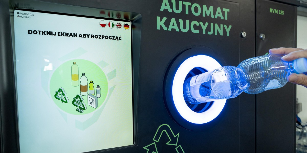 Automat kaucyjny. Zdjęcie ilustracyjne