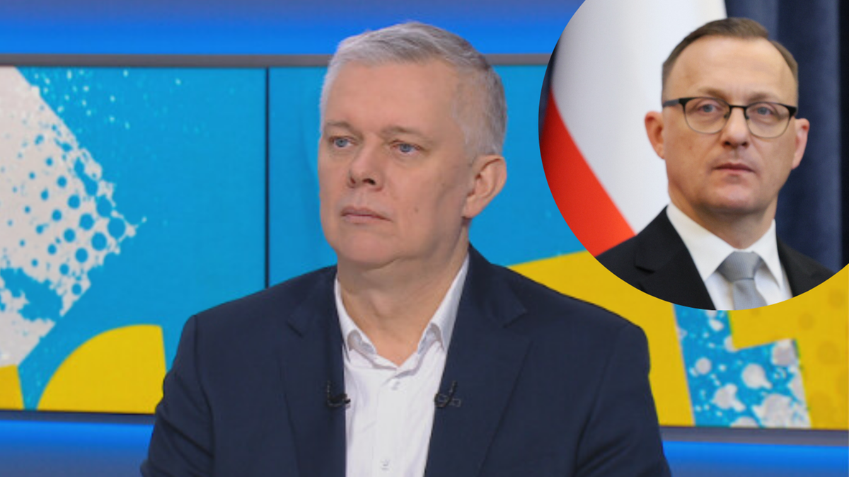 Prezydent Karol Nawrocki i minister koordynator służb specjalnych Tomasz Siemoniak