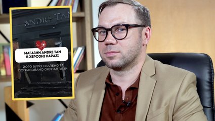 Rosjanie zniszczyli sklep znanego projektanta z Ukrainy. "Został spalony doszczętnie"