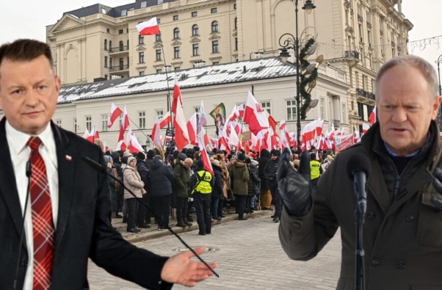 SAFE w ogniu sporu. Manifestacja pod siedzibą Prezydenta i nadzwyczajny zjazd PiS