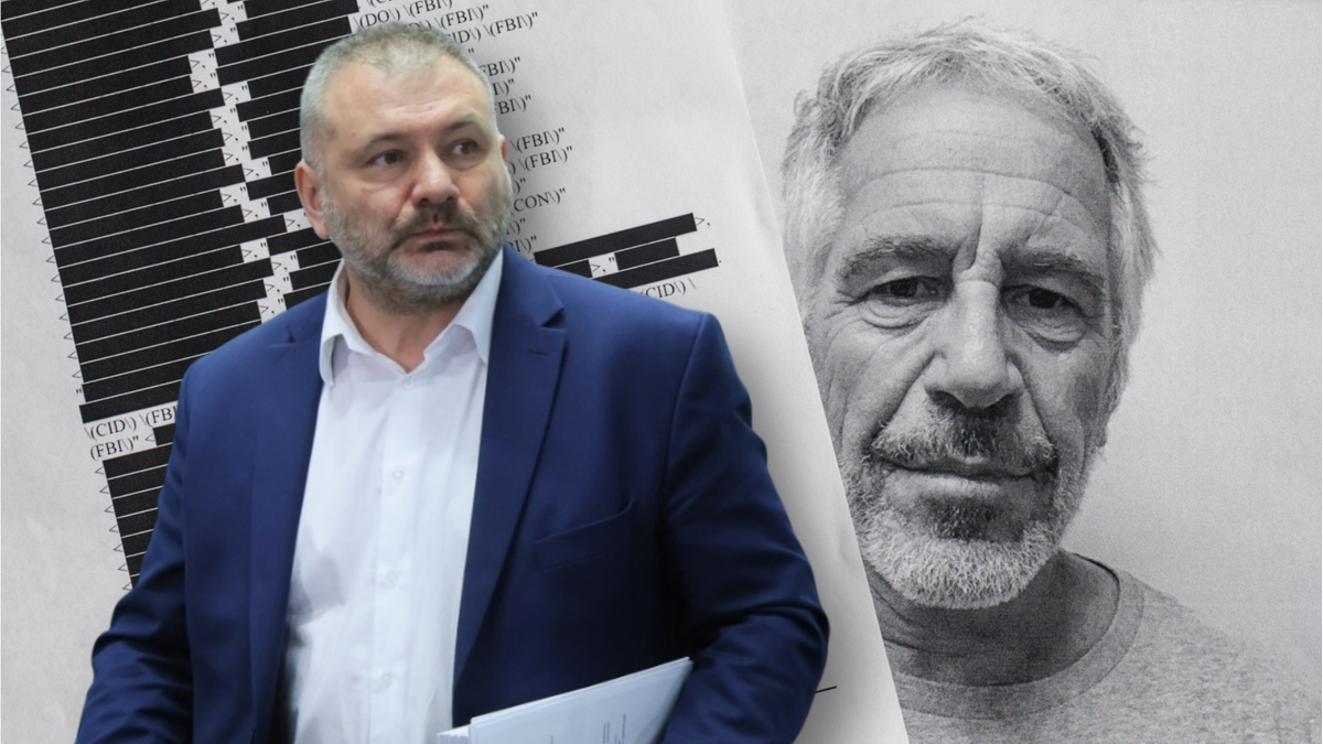 Waldemar Żurek i Jeffrey Epstein