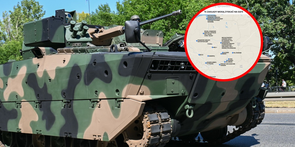 Wóz bojowy Brosuk. Jego produkcja ma być finansowana z SAFE